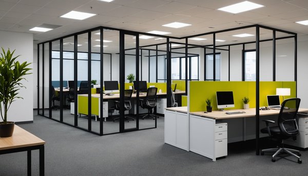 Optimisez votre bureau grâce aux cloisons mobiles à Nantes